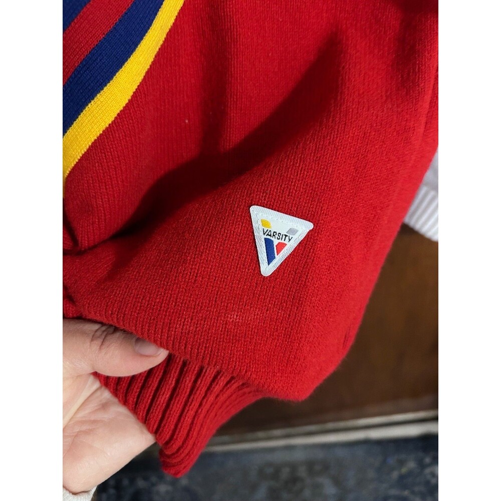 Vintage Varsity Spirit UCA Cheerleading Sweater sz 36 USA Made 80s 90s - Picture 6 of 7